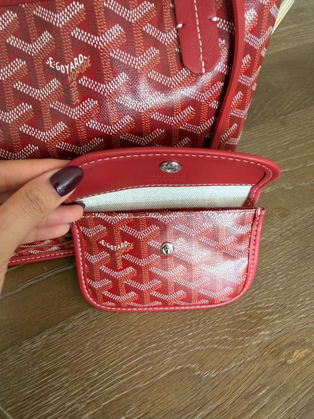 Goyard Anjou Mini - purchased in Milan Goyard store - Picture 5 of 10